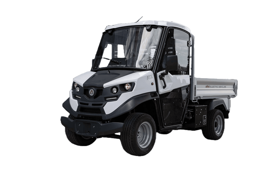 Véhicule utilitaire électrique Alkè ATX 310 pour collectivités et industries