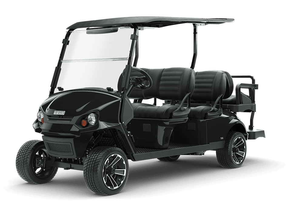 Véhicule utilitaire électrique EZGO S6, 6 places pour transport de personnel en collectivité ou site industriel