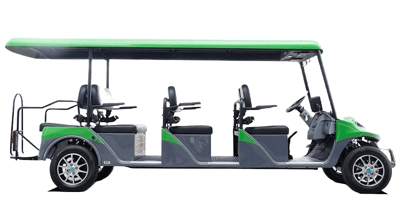 Véhicule électrique Melex 378, 8 places pour le transport de personnel en collectivité ou industrie