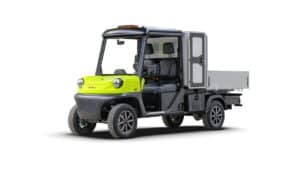 Utilitaire électrique Melex N30 avec benne et caisson, pour industrie et collectivité