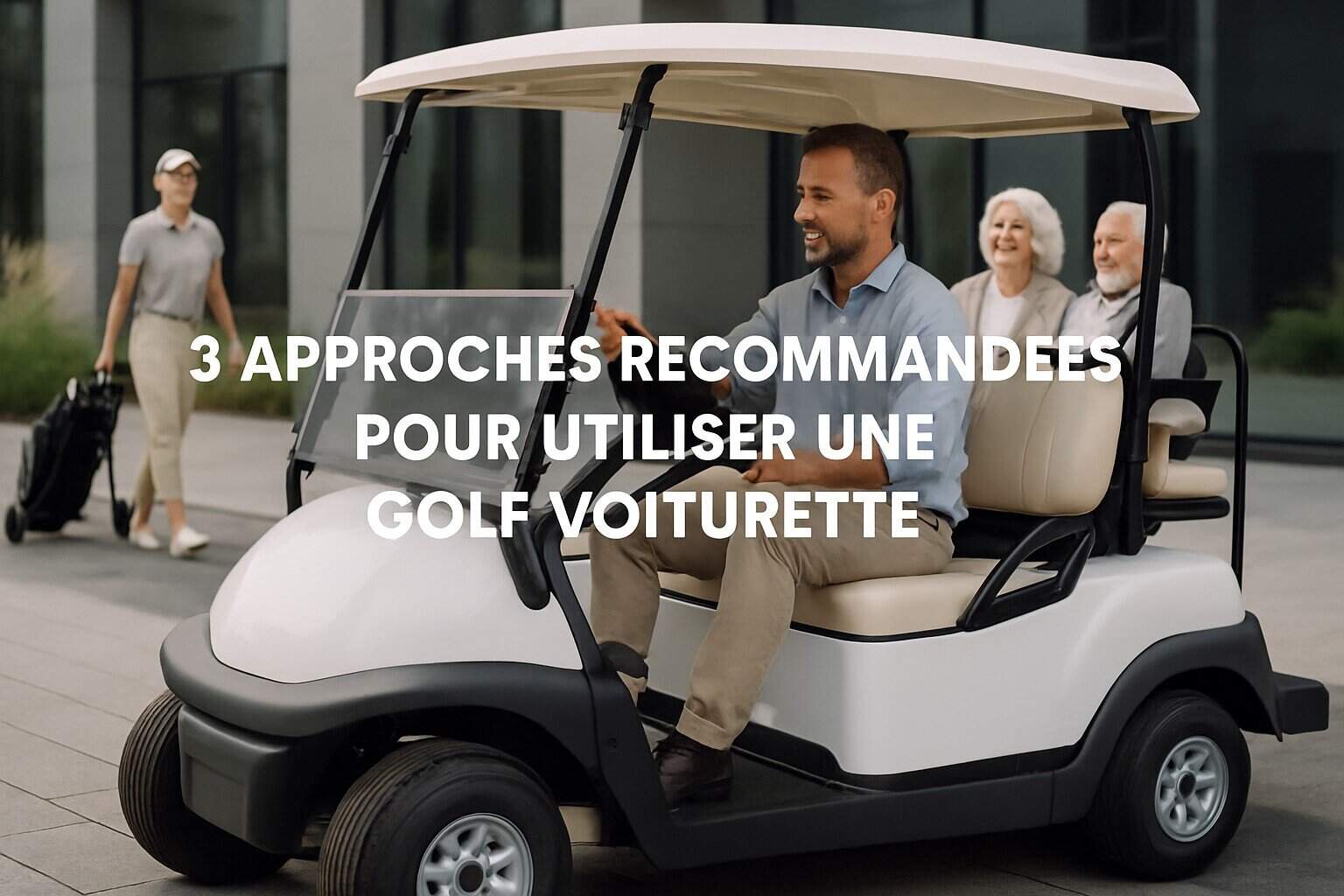 3 approches recommandées pour utiliser une golf voiturette 1 Image centrale illustrant l’article