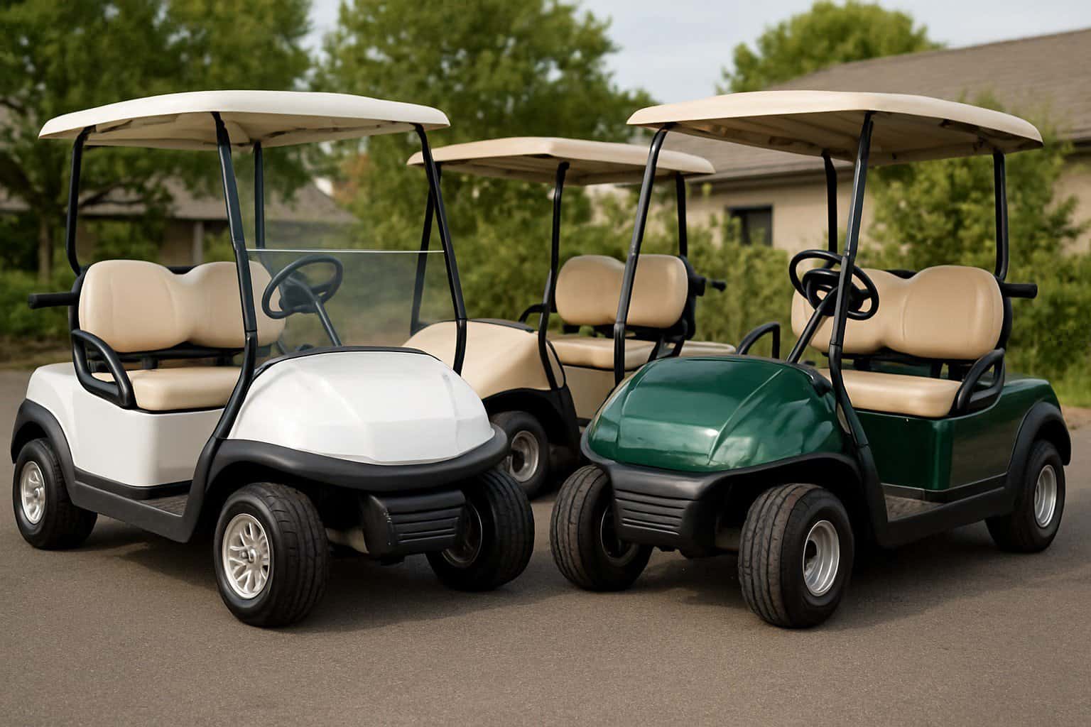 Used golf carts
