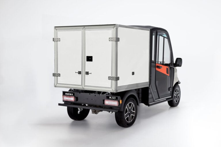 melex n50 fourgon, véhicule utilitaire électrique