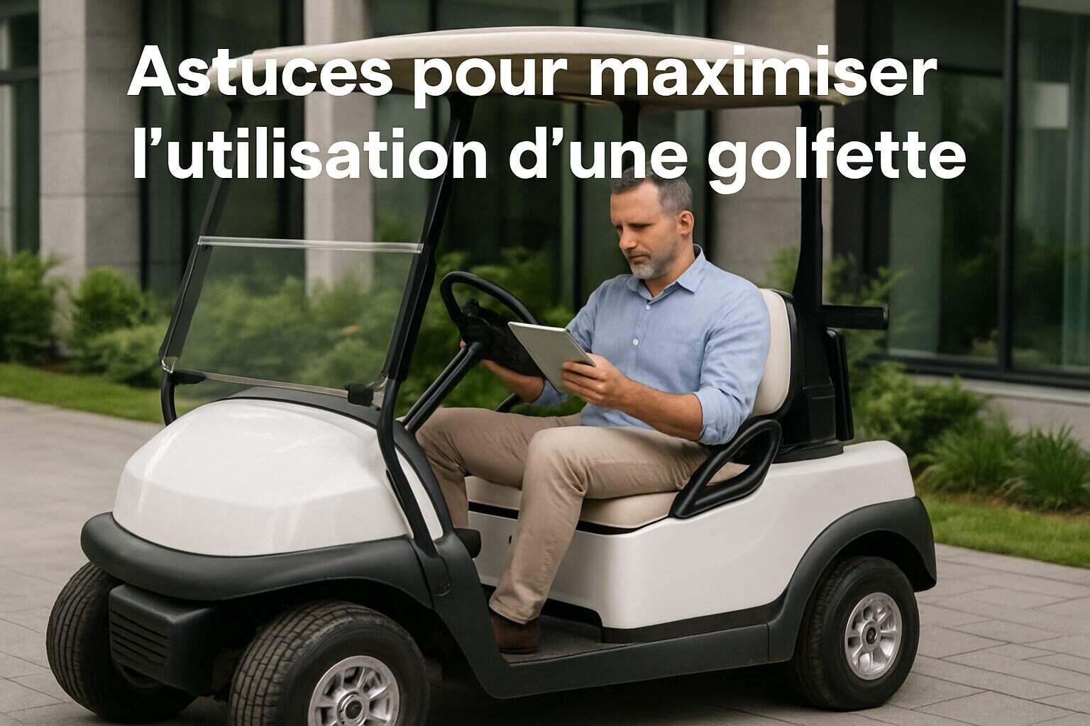 Astuces pour maximiser l'utilisation d'une golfette 1 Image centrale illustrant l’article