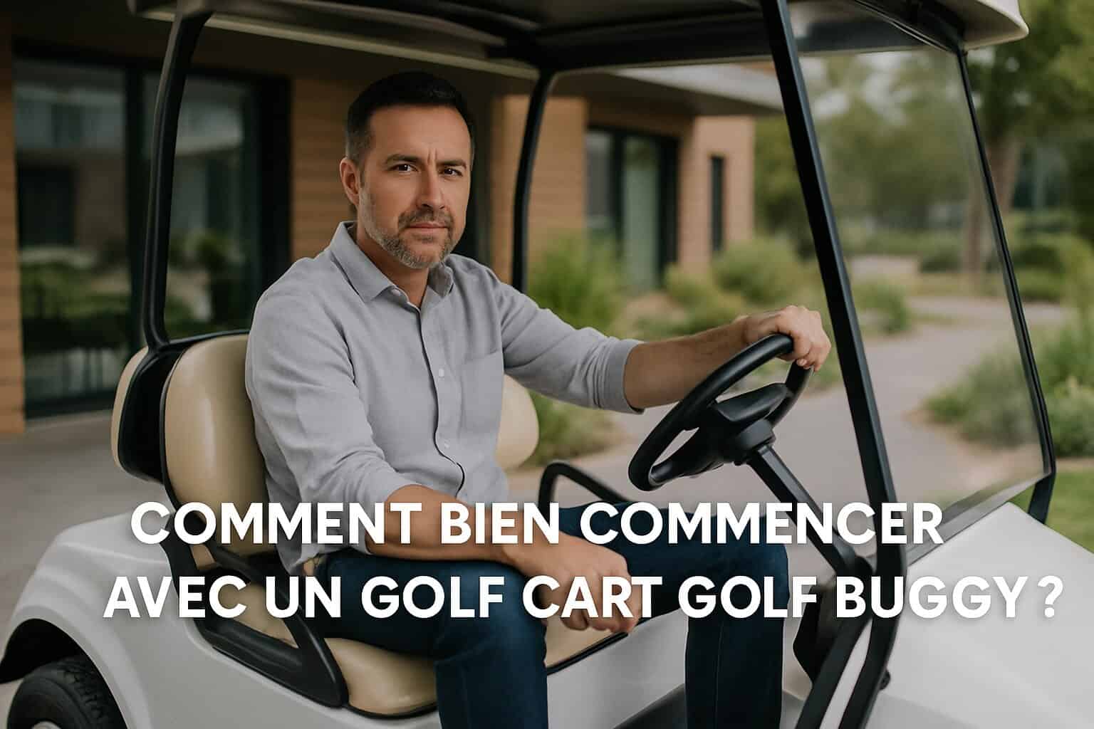 Comment bien commencer avec un golf cart golf buggy ? 1 Image centrale illustrant l’article