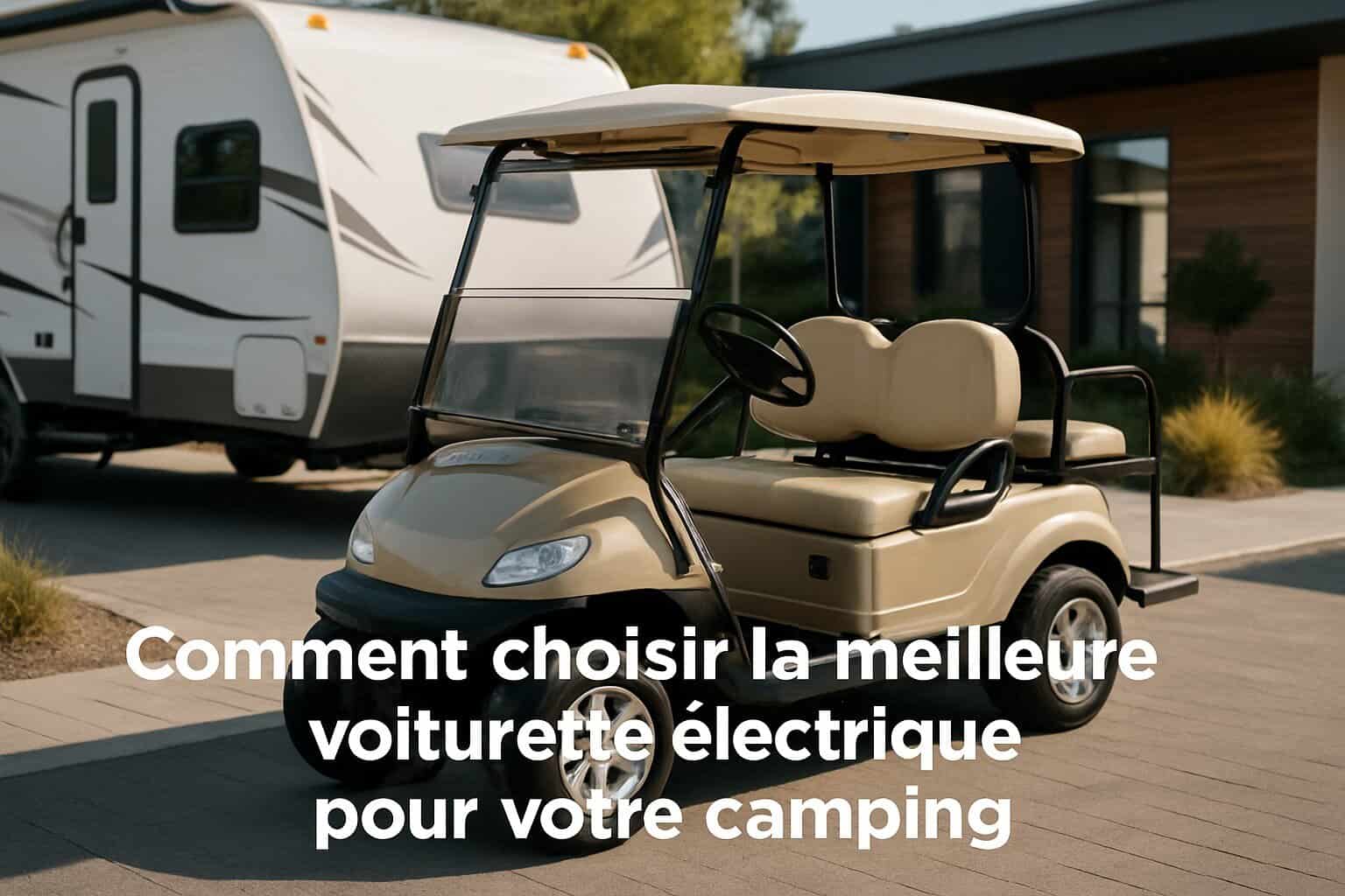 Comment choisir la meilleure voiturette électrique pour votre camping 1 Image centrale illustrant l’article