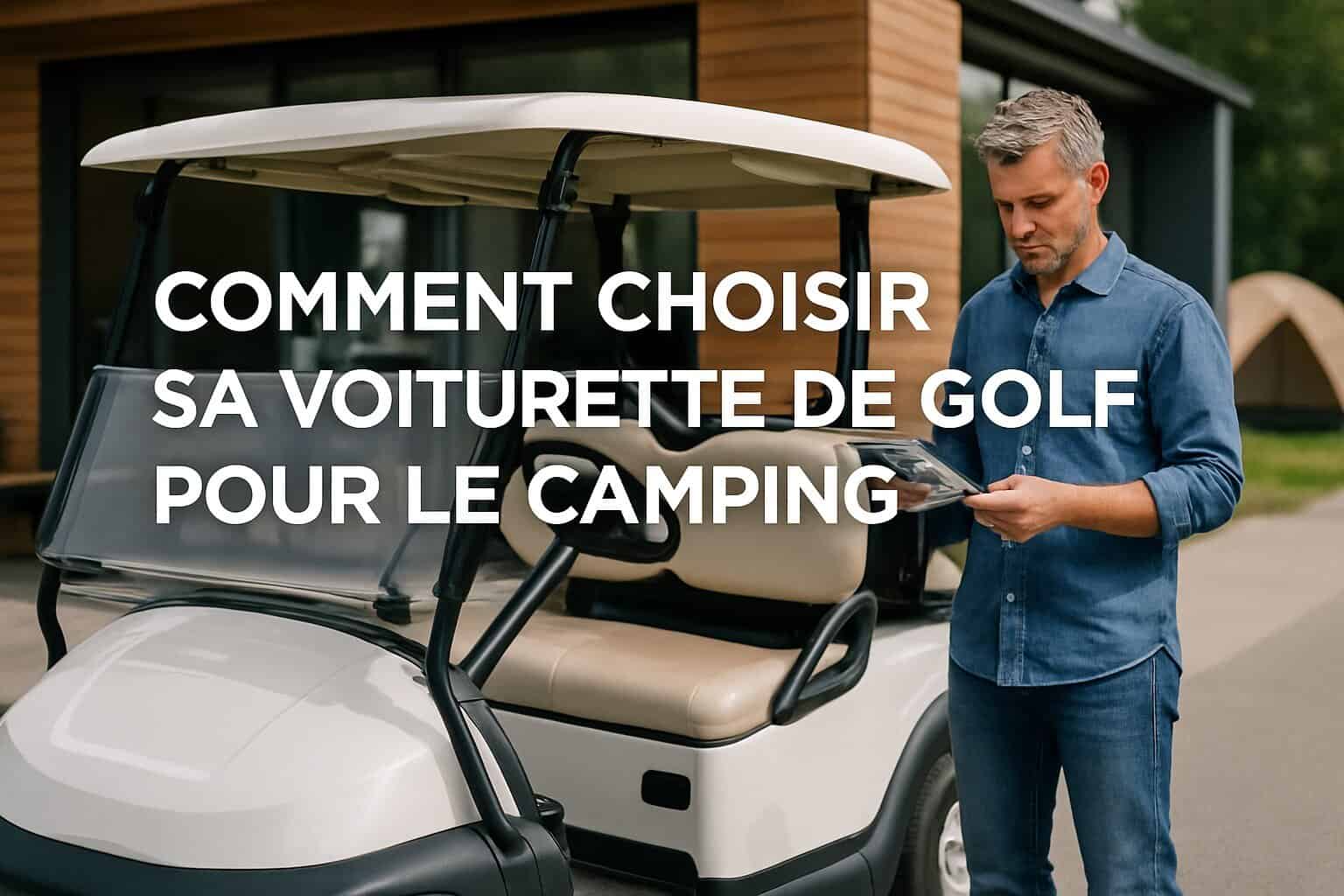 Comment choisir sa voiturette de golf pour le camping 1 Image centrale illustrant l’article