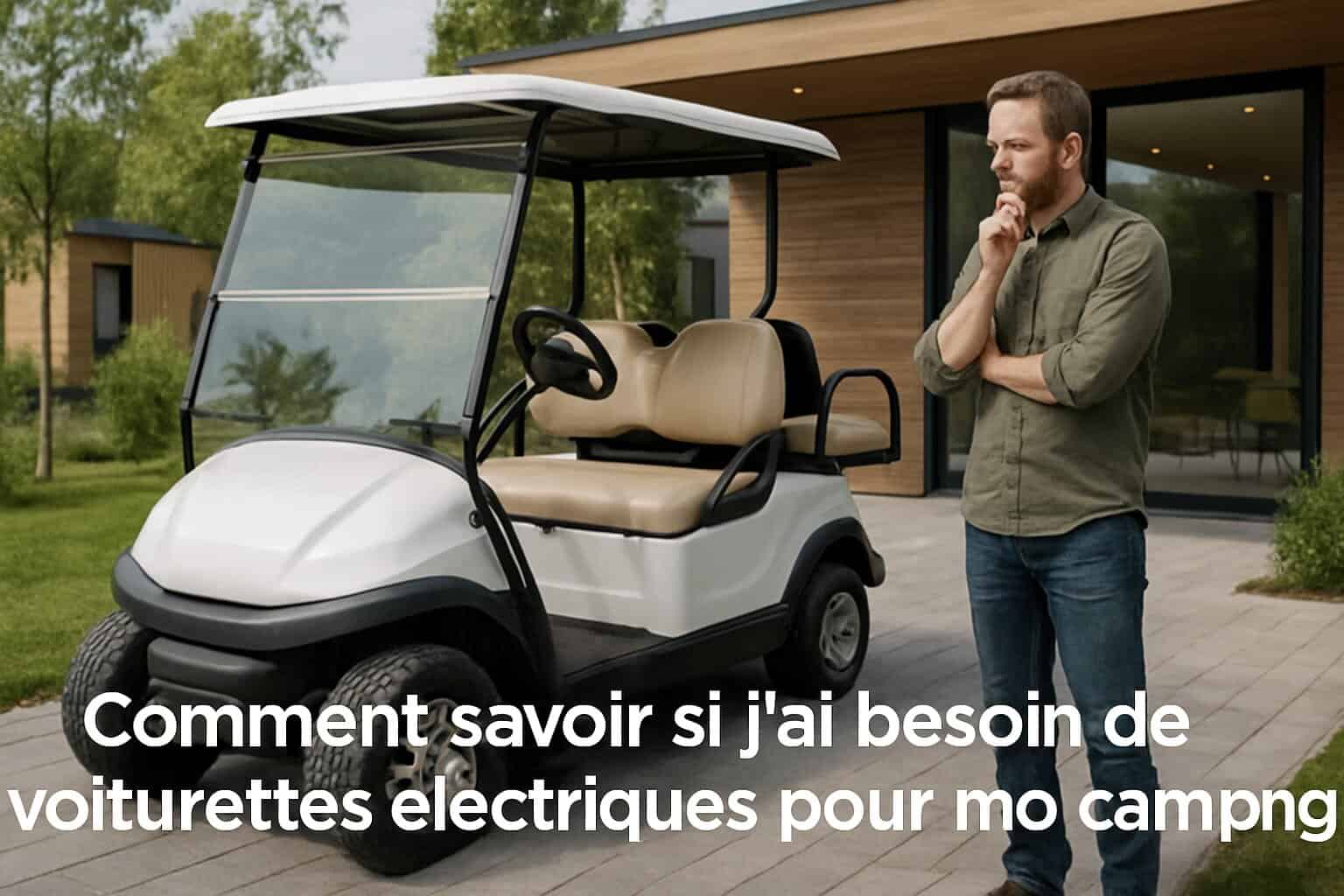 Comment savoir si j’ai besoin de voiturettes électriques pour mon camping 1 Image centrale illustrant l’article