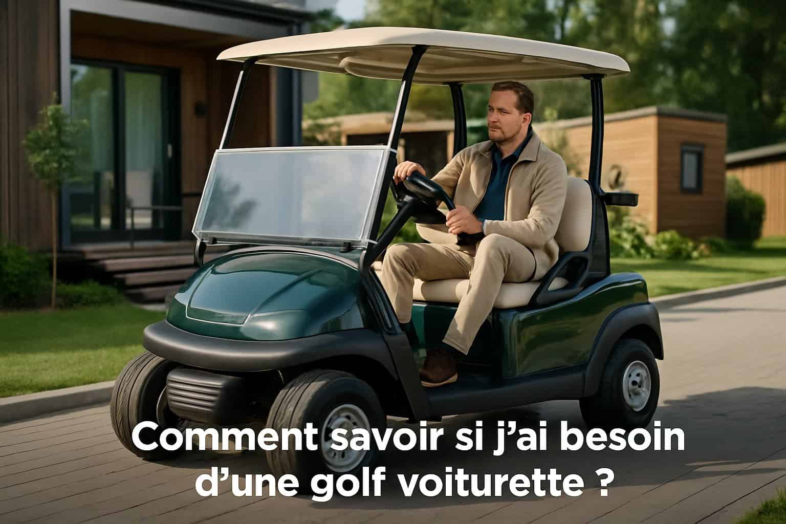 Comment savoir si j’ai besoin d’une golf voiturette ? 1 Image centrale illustrant l’article
