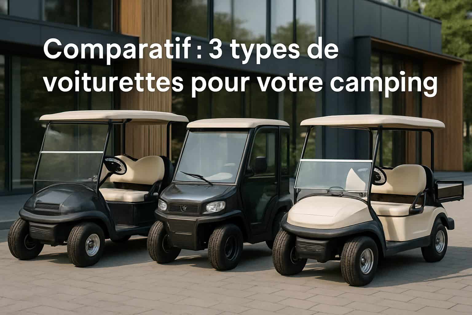 Comparatif : 3 types de voiturettes pour votre camping 1 Image centrale illustrant l’article