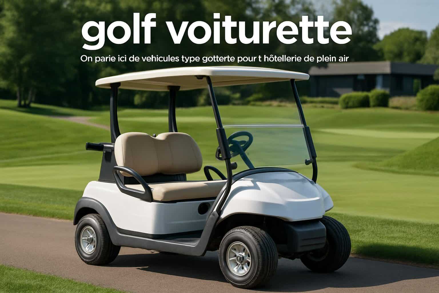 Golf voiturette : l’alliée incontournable du tourisme et loisirs 1 Image centrale illustrant l’article