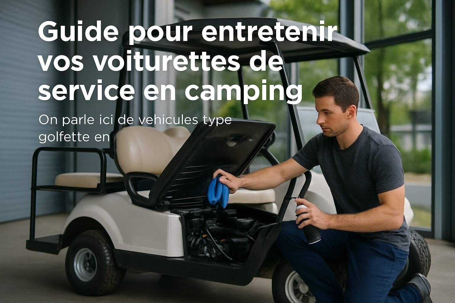 Guide pour entretenir vos voiturettes de service en camping 1 Image centrale illustrant l’article