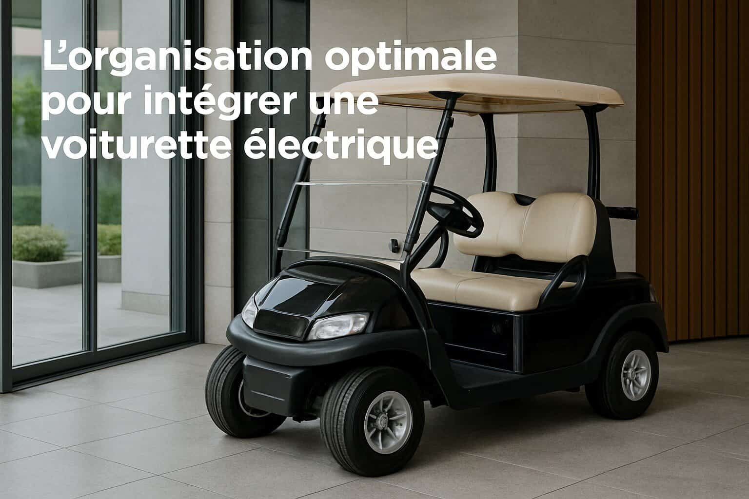 L’organisation optimale pour intégrer une voiturette électrique 1 Image centrale illustrant l’article