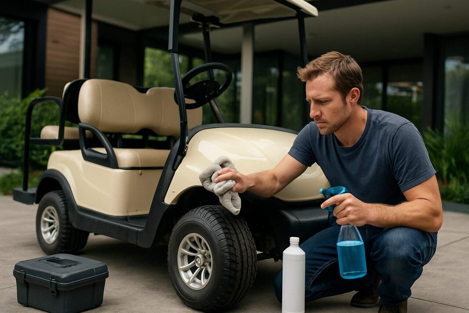 Used golf cart in good condition