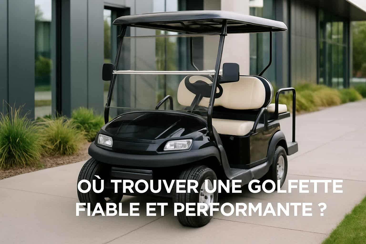 Où trouver une golfette fiable et performante ? 1 Image centrale illustrant l’article