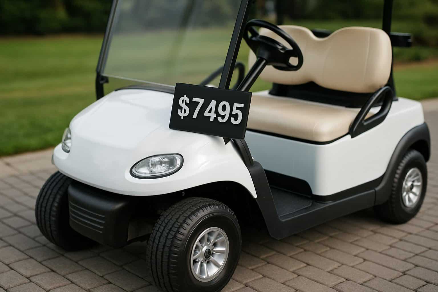 Electric golf cart for sale