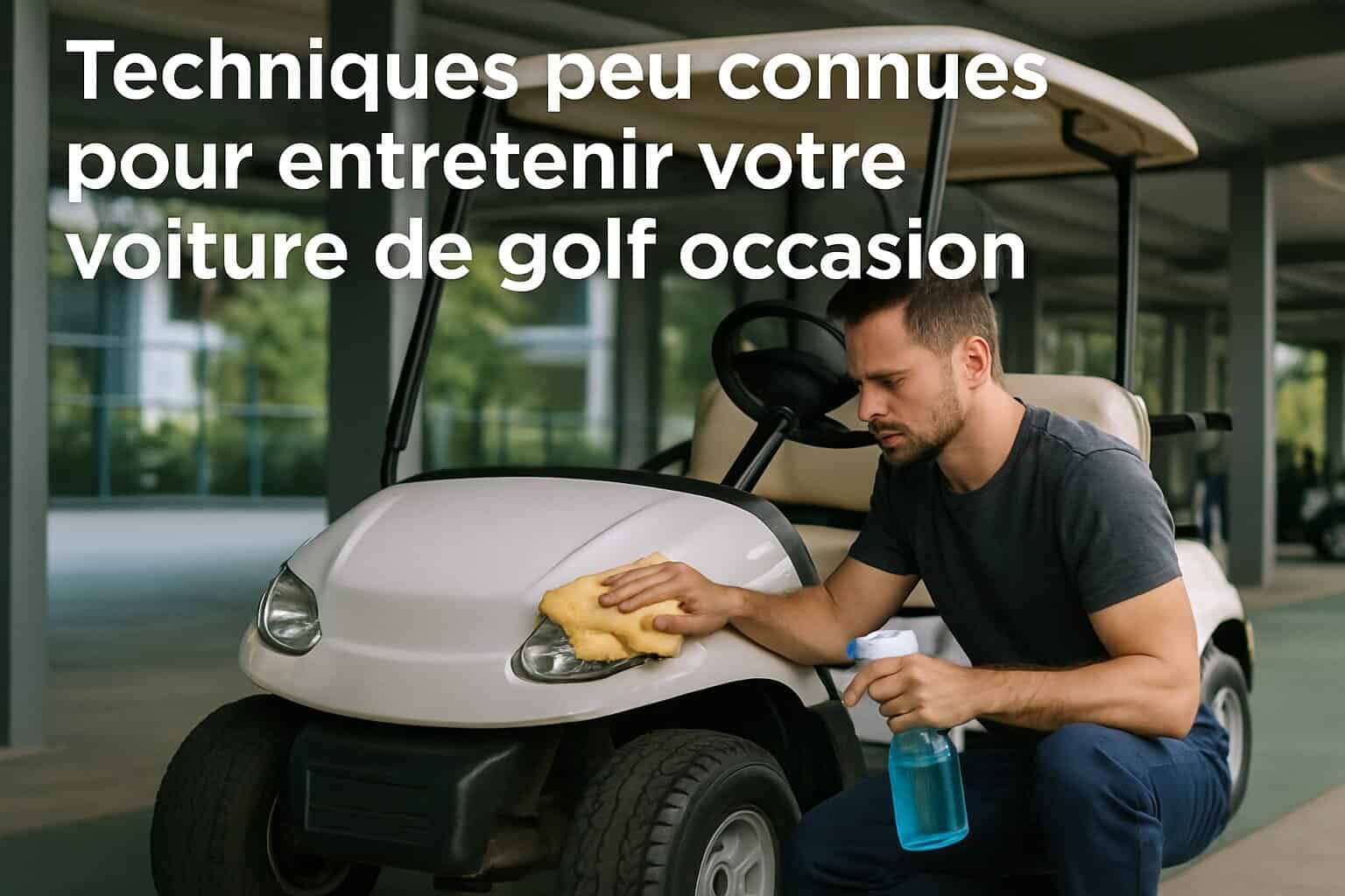Techniques peu connues pour entretenir votre voiture de golf occasion 1 Image centrale illustrant l’article
