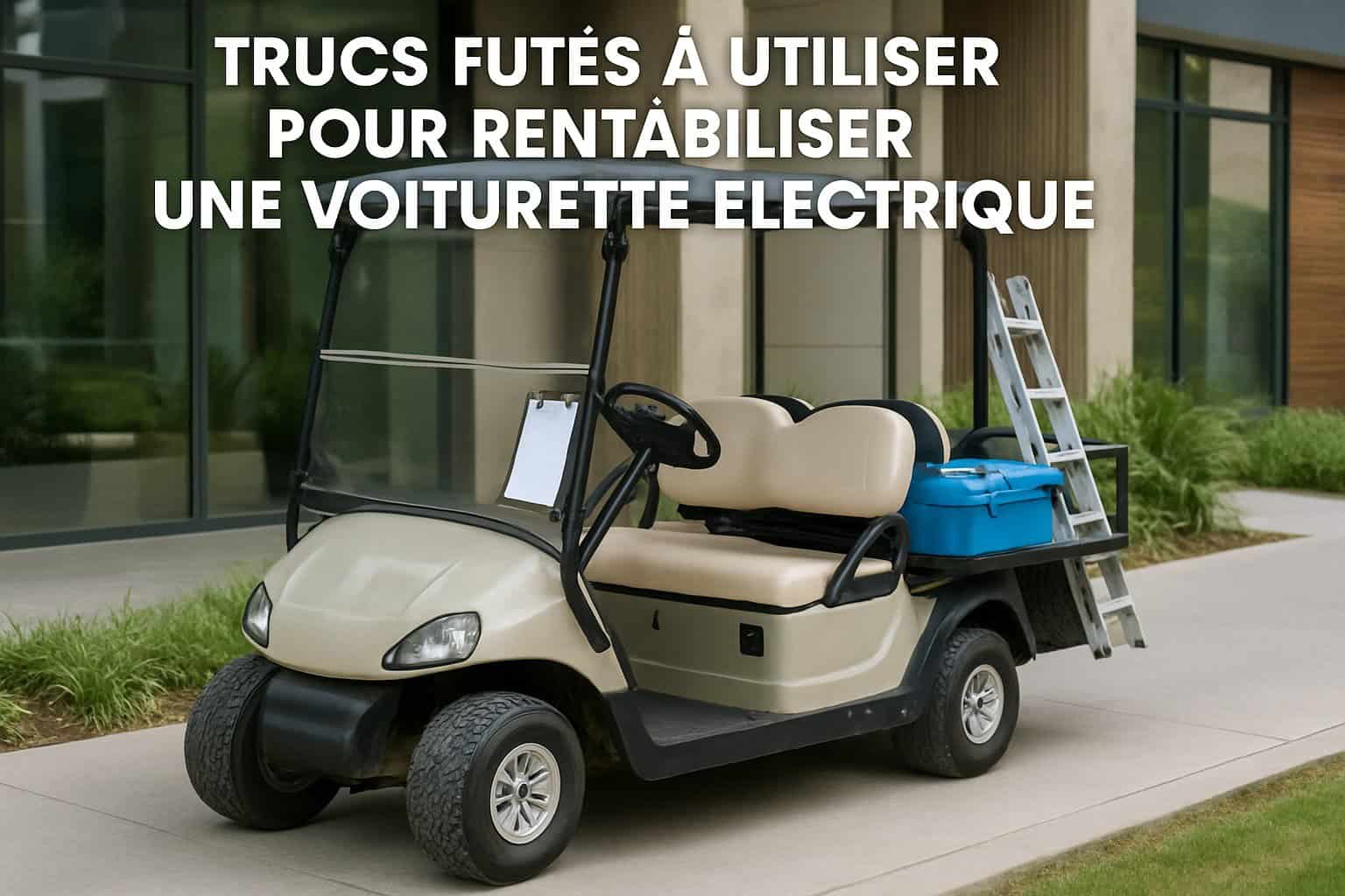 Trucs futés à utiliser pour rentabiliser une voiturette électrique 1 Image centrale illustrant l’article