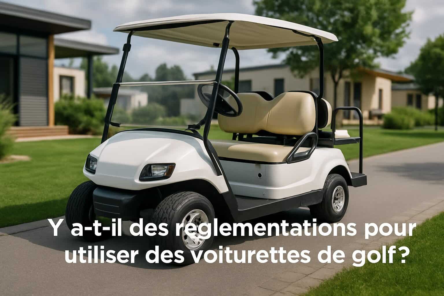 Y a-t-il des réglementations pour utiliser des voiturettes de golf ? 1 Image centrale illustrant l’article