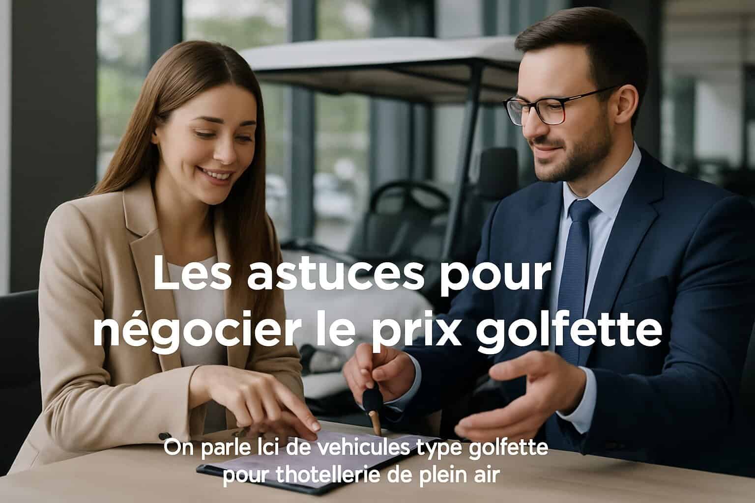 Les astuces pour négocier le prix golfette efficacement 1 Image centrale illustrant l’article