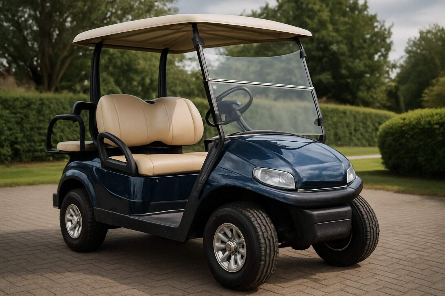 Used electric golf cart