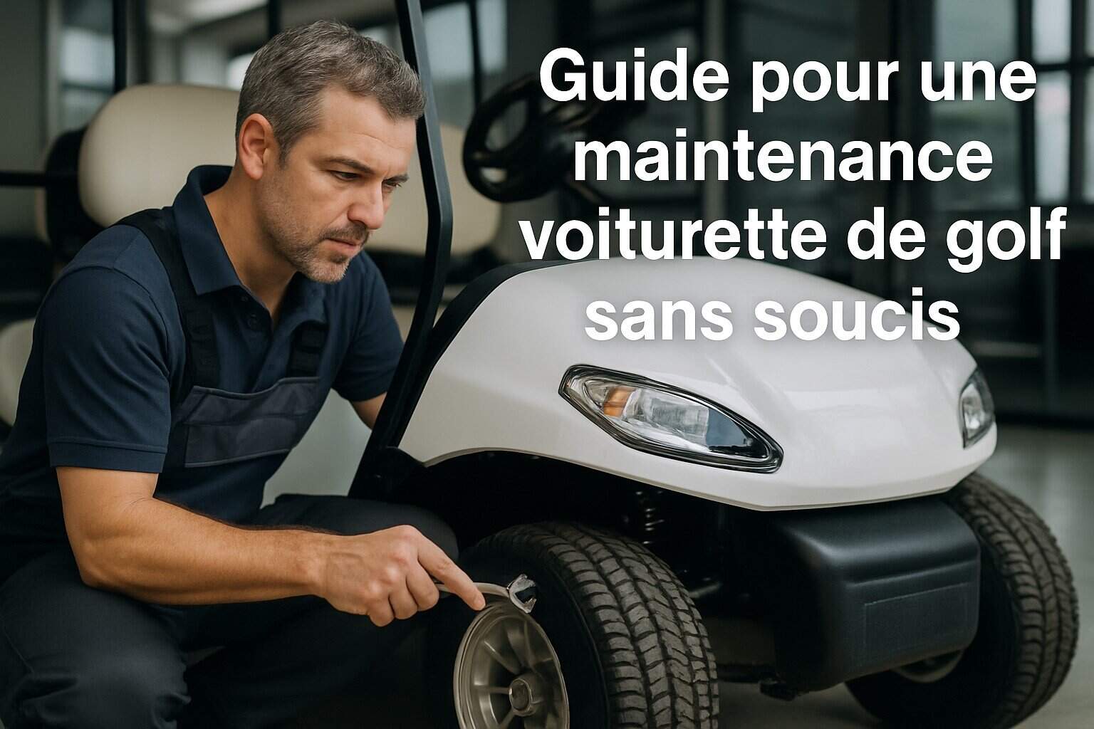Guide pour une maintenance voiturette de golf sans soucis 1 Central image illustrating the article
