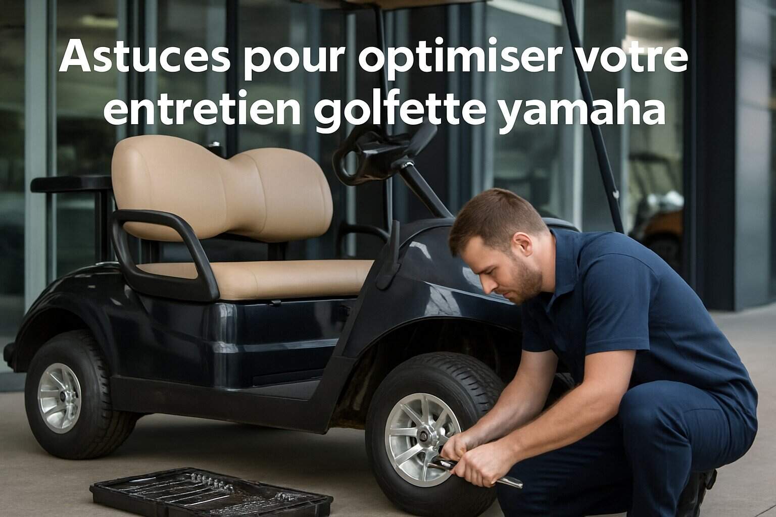 Tips for optimizing your Yamaha golf cart maintenance 1 Central image illustrating the article