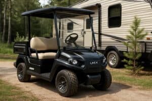 Yamaha UMX AC installé dans un camping