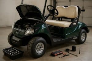 Entretien d'une golfette Yamaha