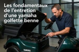 Entretien d'une Yamaha Golfette Benne
