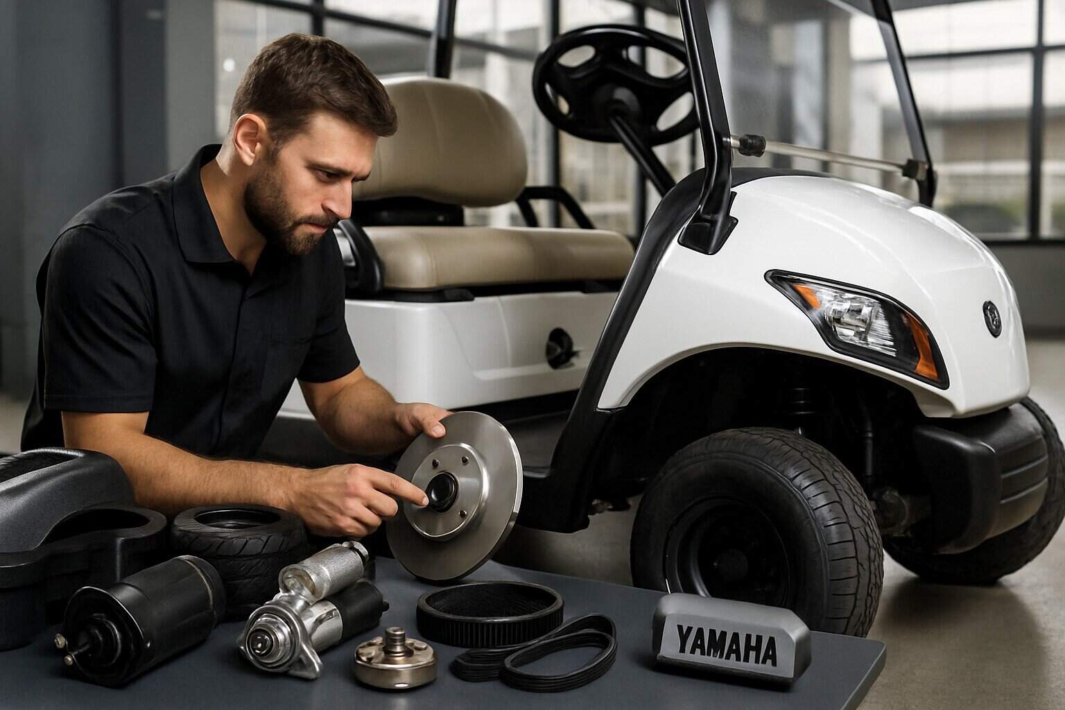 Yamaha spare parts for golf carts