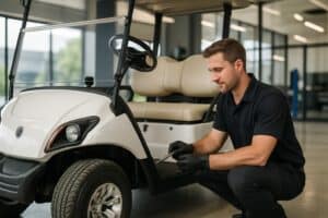 Service d'entretien pour golfette Yamaha