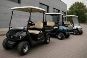 Yamaha Golfette benne en exposition