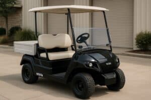 Yamaha golfette utilitaire en action