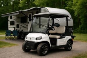 Voiture électrique sans permis pour le camping