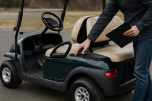 Golfette électrique d'occasion à vendre