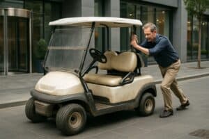 Golfette Yamaha révisée