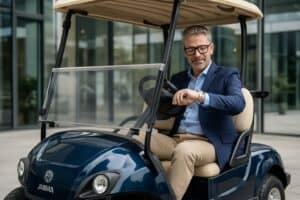 Golfette Yamaha révisée en bon état