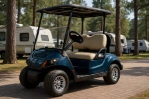 Golfette Yamaha pour camping