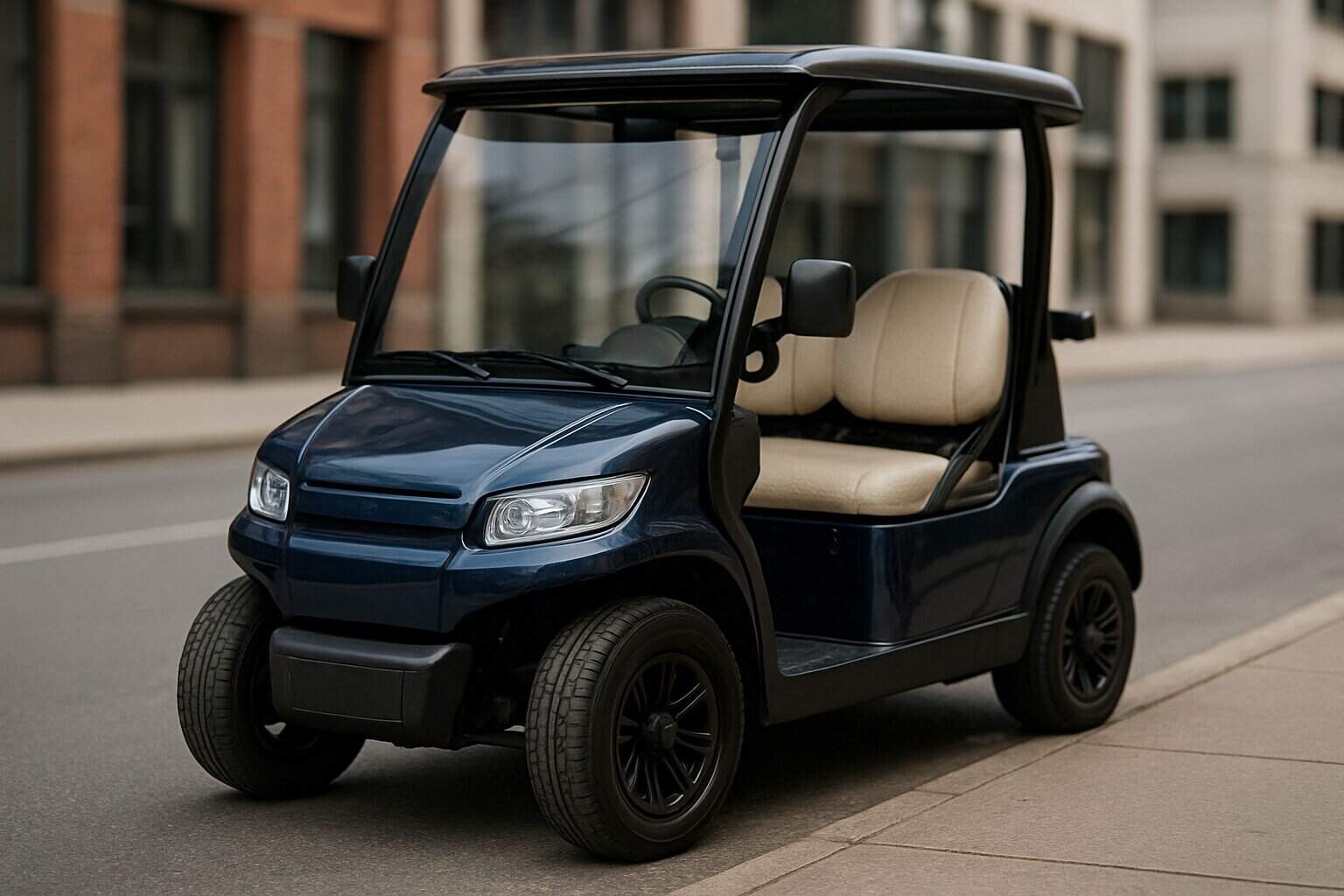 Electric cars that don't require a license are on the road.