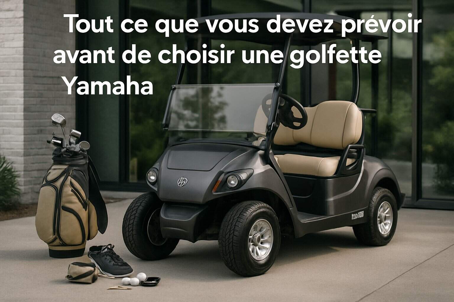 Yamaha Golfette in full use