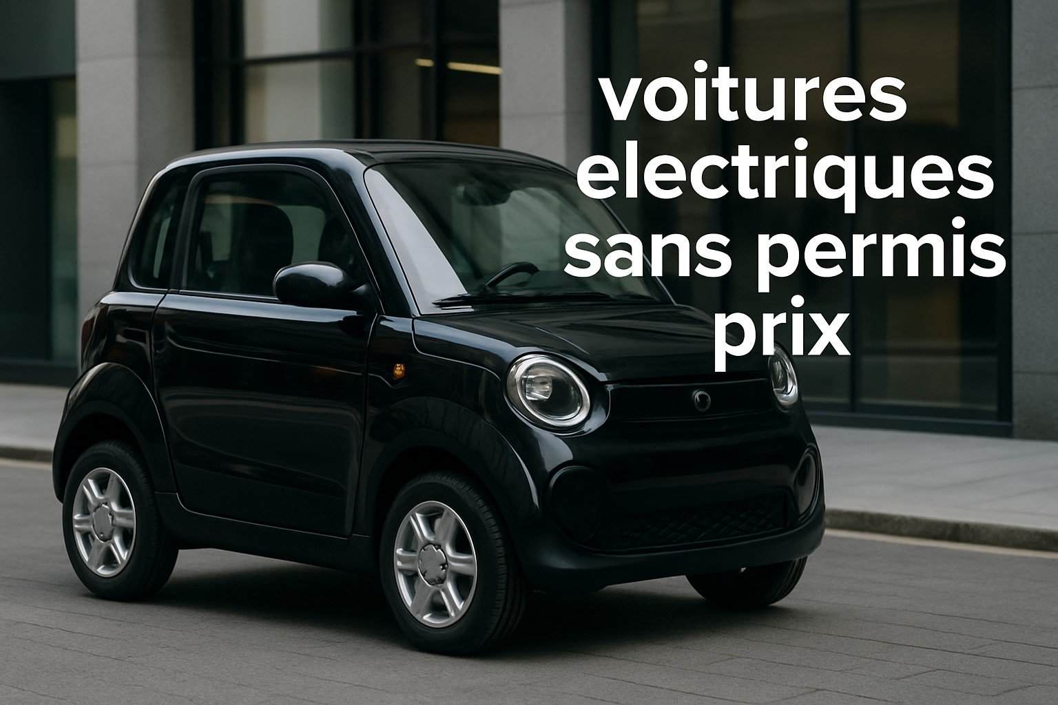 Electric cars without a license: prices: a guide for tourism professionals 1 Central image illustrating the article