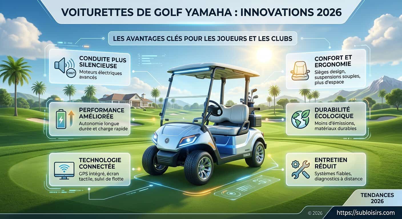 Processus de maintenance préventive pour une voiturette de golf Yamaha en 2026
